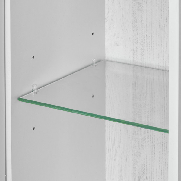 Шкаф подвесной Aquaton Сакура 330x330x990 L ольха наварра, белый глянец (1.A220.8.03S.KW8.L) Шкаф подвесной Aquaton Сакура 330x330x990 L ольха наварра, белый глянец (1.A220.8.03S.KW8.L)