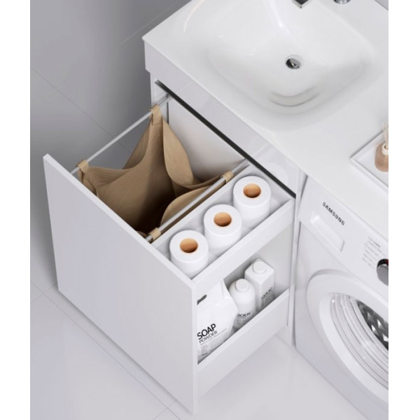 Тумба напольная Aqwella Forma 1150x500x870 белый (FOR0105KR)