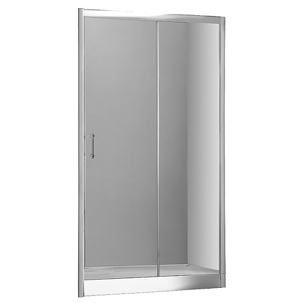 Душевая дверь Aquanet Alfa 120х210 стекло прозрачное (00168420)