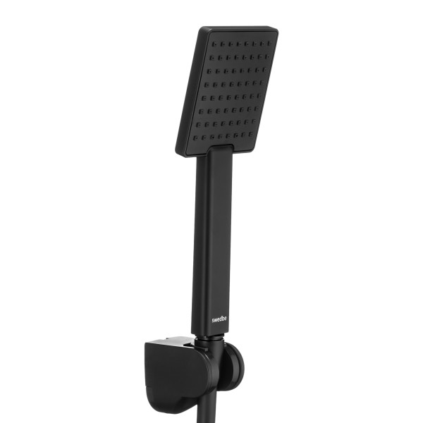 Душевой гарнитур Swedbe Hermes черный (5136B) Душевой гарнитур Swedbe Hermes черный (5136B)