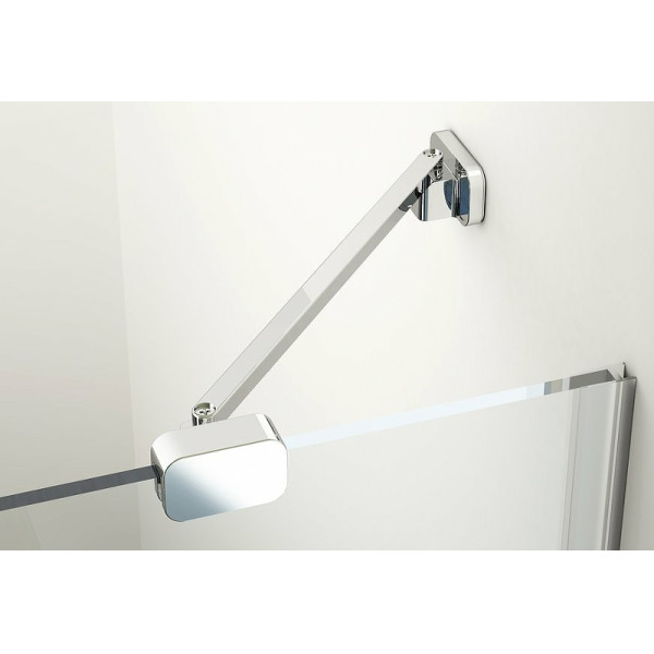 Дверь душевая Ravak Brilliant 100x195 стекло прозрачное, профиль хром (0UPABA0Z1)