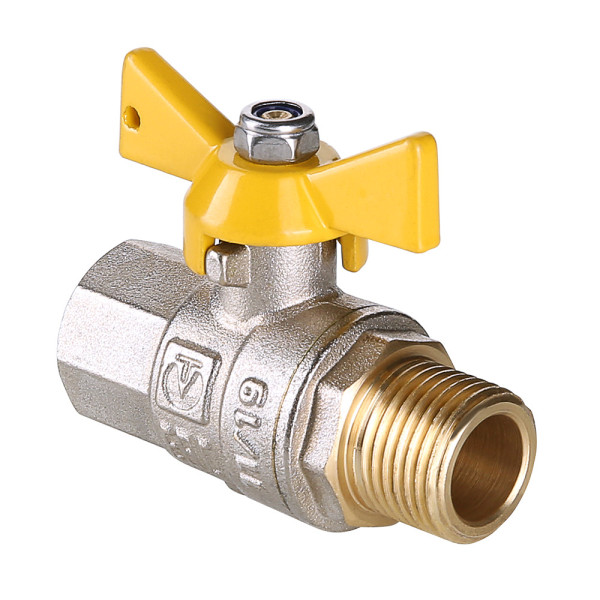 Кран газовый 3/4" ВН шаровый Valtec "Valgas" (бабочка) Кран газовый 3/4" ВН шаровый Valtec "Valgas" (бабочка)