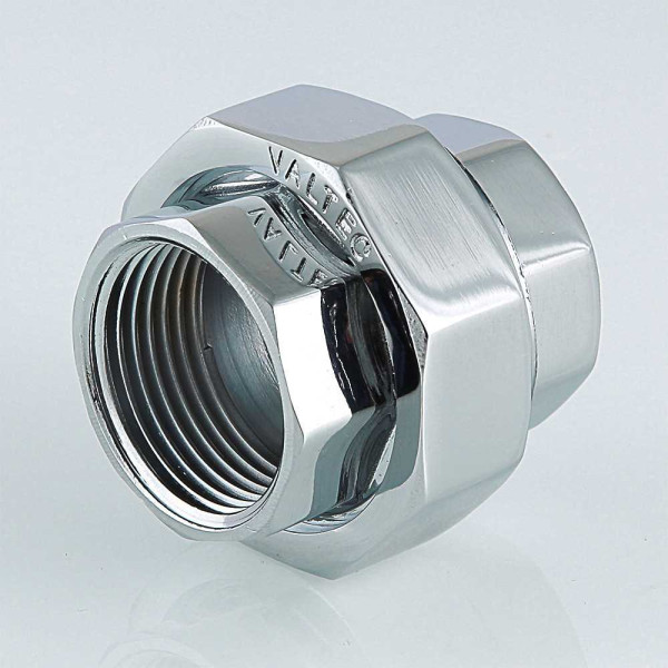 Сгон прямой 1" ВВ Valtec (хром) (VTr.340.C.0006) Сгон прямой 1" ВВ Valtec (хром) (VTr.340.C.0006)