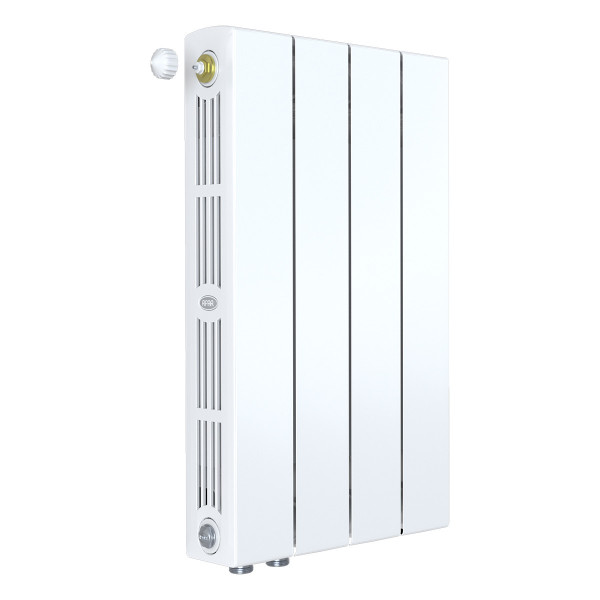 Радиатор биметаллический Rifar SUPReMO Ventil L 800 (4 секции, НП лев подкл. 50 мм.) (RS80004VL) Радиатор биметаллический Rifar SUPReMO Ventil L 800 (4 секции, НП лев подкл. 50 мм.) (RS80004VL)