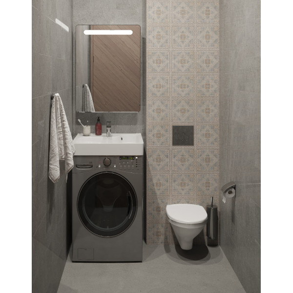 Раковина над стиральной машиной Santek Клио 600x580x140 белая (1WH501779)