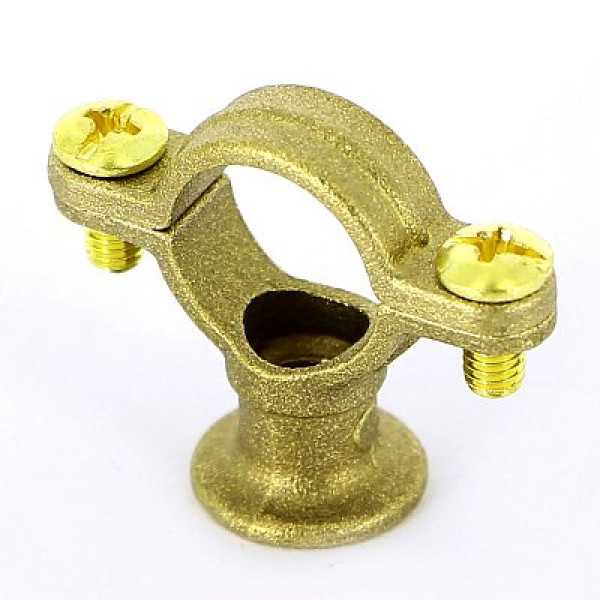 Хомут для труб с втулкой М6 22 мм Walraven (латунь) (0828022)