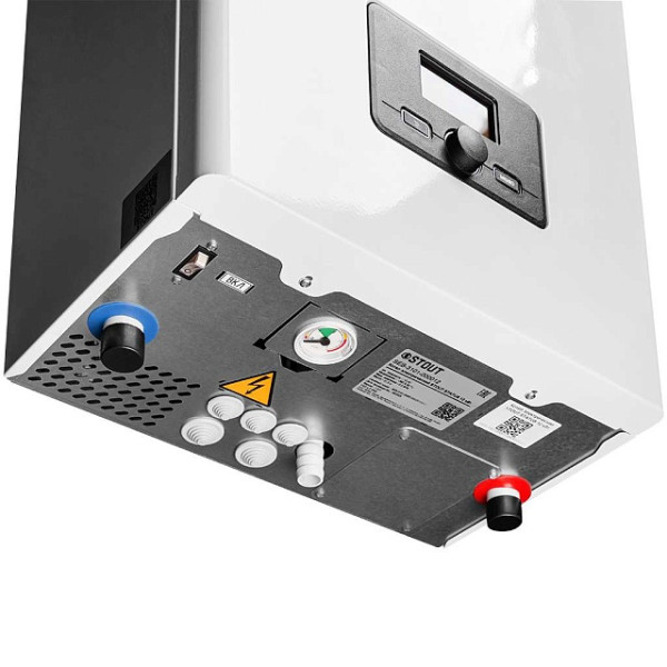 Котел электрический 18 кВт STATUS Stout одноконтурный, циркуляционный насос 25/60 (SEB-3101-000018)