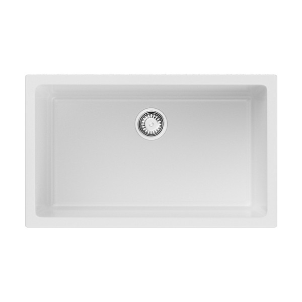 Мойка для кухни врезная Omoikiri Okinoshima 76-U/I-WH Glossy Natceramic/белый глянцевый (4997151) Мойка для кухни врезная Omoikiri Okinoshima 76-U/I-WH Glossy Natceramic/белый глянцевый (4997151)