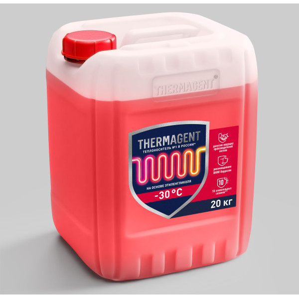 Теплоноситель Thermagent -30 20 кг (этиленгликоль) (TA 910236) Теплоноситель Thermagent -30 20 кг (этиленгликоль) (TA 910236)