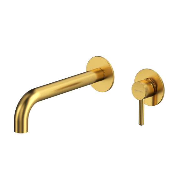 Смеситель для раковины Whitecross Y брашированное золото (Y1215GLB)