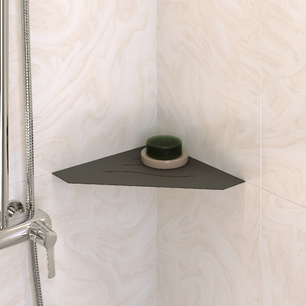 Полка в ванную комнату RGW MT-03B черная (49279903-04) Полка в ванную комнату RGW MT-03B черная (49279903-04)