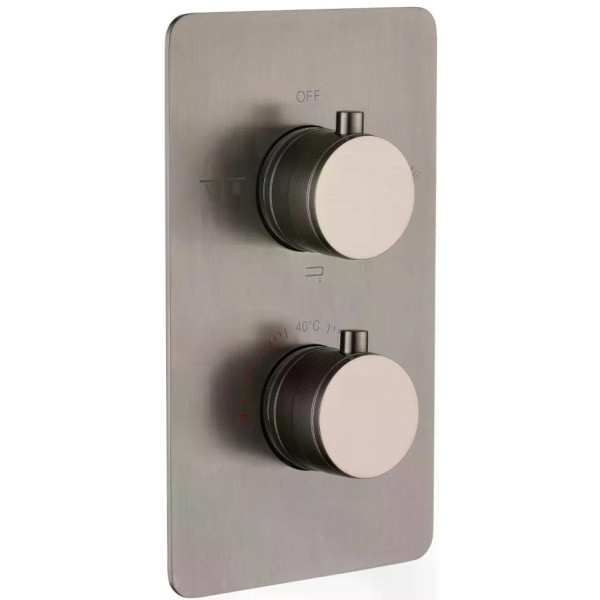Смеситель для душа Boheme CELL GM (графит) (134-3-GM)