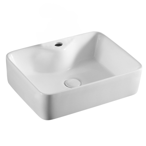 Раковина накладная Azario Loretti 49x13x38 белая (AZ-4569A)