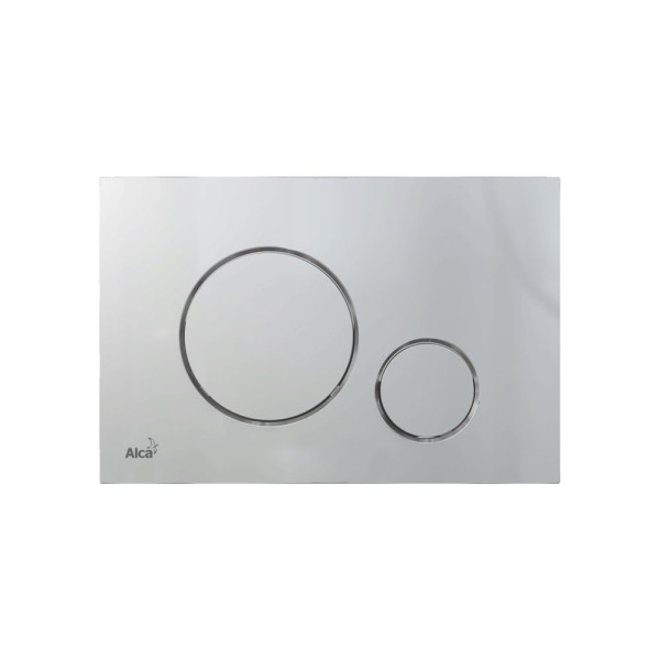 Клавиша смывная Alcaplast Thin xром матовый (M672)