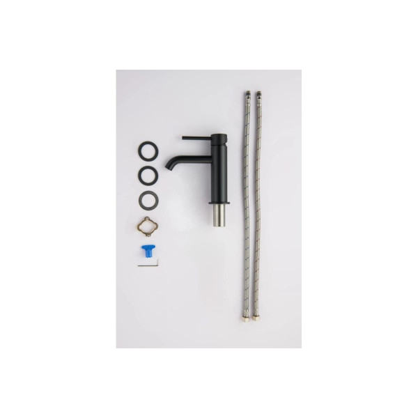 Смеситель для раковины Aquatek Европа черный матовый (AQ1310MB)