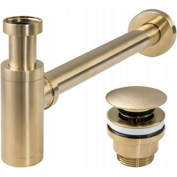 Донный клапан Rea золото матовое (REA-A8586) Донный клапан Rea золото матовое (REA-A8586)