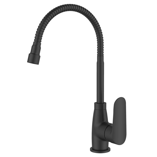 Смеситель для кухни Milardo Meal с гибким изливом черный (M07BL2FM05) Смеситель для кухни Milardo Meal с гибким изливом черный (M07BL2FM05)