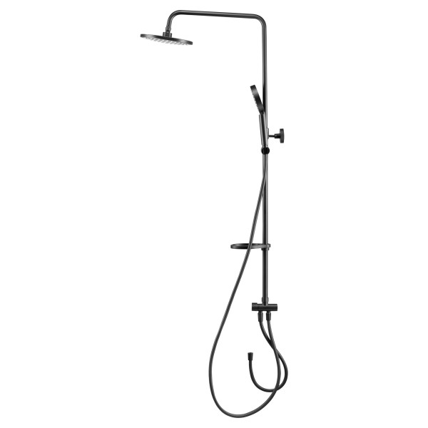 Душевой гарнитур Swedbe Hermes черный (5102B)
