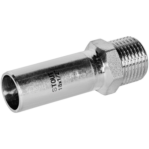 Вставка резьбовая 18х1/2"Н Stout SSS-2024 НПр-НР (нерж.ст., пресс) SSS-2024-001812 Вставка резьбовая 18х1/2"Н Stout SSS-2024 НПр-НР (нерж.ст., пресс) SSS-2024-001812