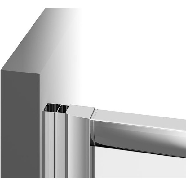 Дверь душевая Ravak Supernova 79x198 стекло прозрачное, профиль сатин (15V40UR2Z1)