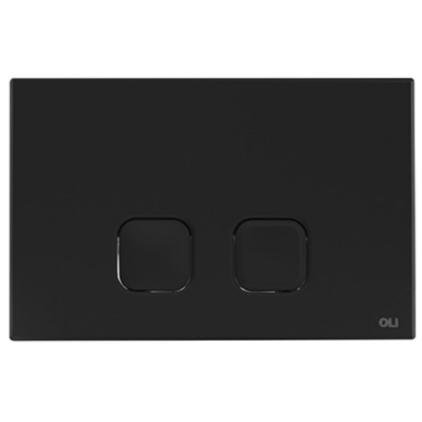 Клавиша смывная Oli Plain черный (70829)