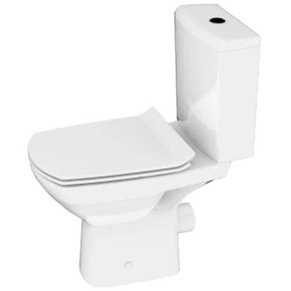 Унитаз-компакт безободковый Cersanit Carina New Clean On 660х345х780 с тонким сиденьем soft-close (KO-CAR011-3/5-COn-S-DL) Унитаз-компакт безободковый Cersanit Carina New Clean On 660х345х780 с тонким сиденьем soft-close (KO-CAR011-3/5-COn-S-DL)