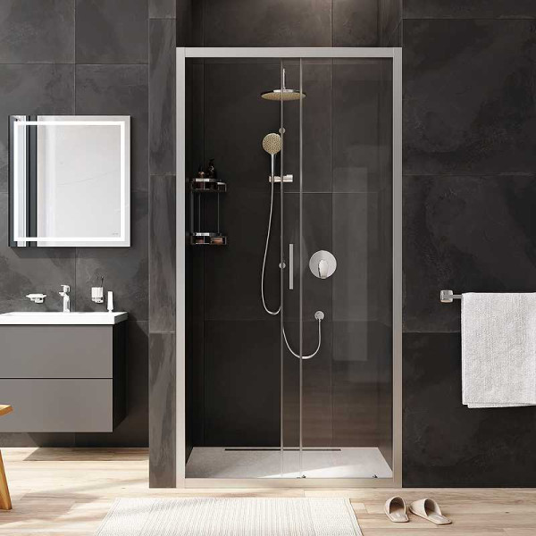 Душевая дверь AM.PM Gem 100x195 стекло прозрачное, профиль хром (W90G-100-1-195MT) Душевая дверь AM.PM Gem 100x195 стекло прозрачное, профиль хром (W90G-100-1-195MT)