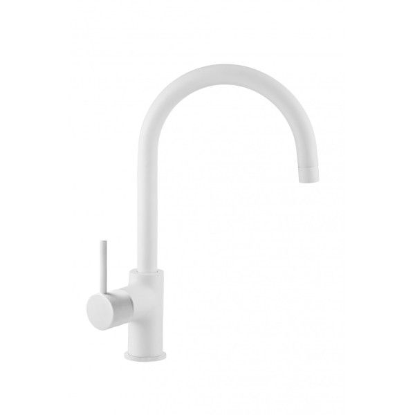Смеситель для кухни Azario Tasco белый (AZ-151644316)