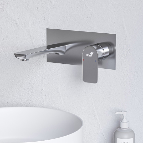 Смеситель для ванны и душа RGW Shower Panels встраиваемый хром (51140546-01) Смеситель для ванны и душа RGW Shower Panels встраиваемый хром (51140546-01)