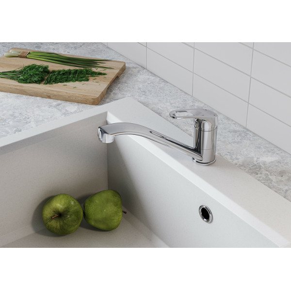 Смеситель для кухни Santek Баус хром (WH5A40010C001) Смеситель для кухни Santek Баус хром (WH5A40010C001)