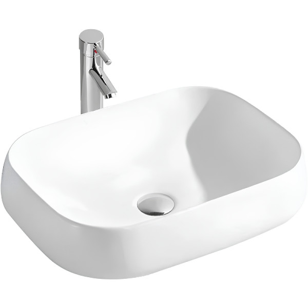 Раковина накладная Aquatek 42x56 белая (AQ5526-00) Раковина накладная Aquatek 42x56 белая (AQ5526-00)