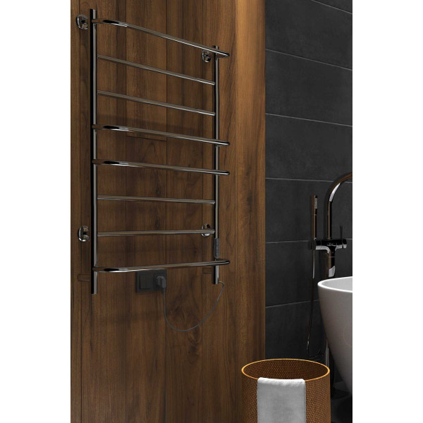 Полотенцесушитель электрический INDIGO Europe Lux 532*800 серебристый (LELLE80-50Rt) Полотенцесушитель электрический INDIGO Europe Lux 532*800 серебристый (LELLE80-50Rt)