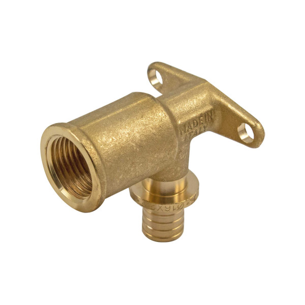 Водорозетка 16x1/2"В длинная Tiemme ASSIALPEX латунь, h=55 мм (1710214)