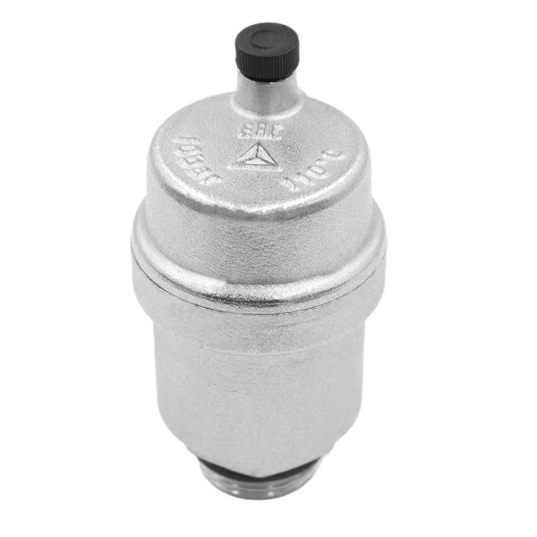 Воздухоотводчик автоматический 1/2" Okseler (никель) (oks00386) Воздухоотводчик автоматический 1/2" Okseler (никель) (oks00386)