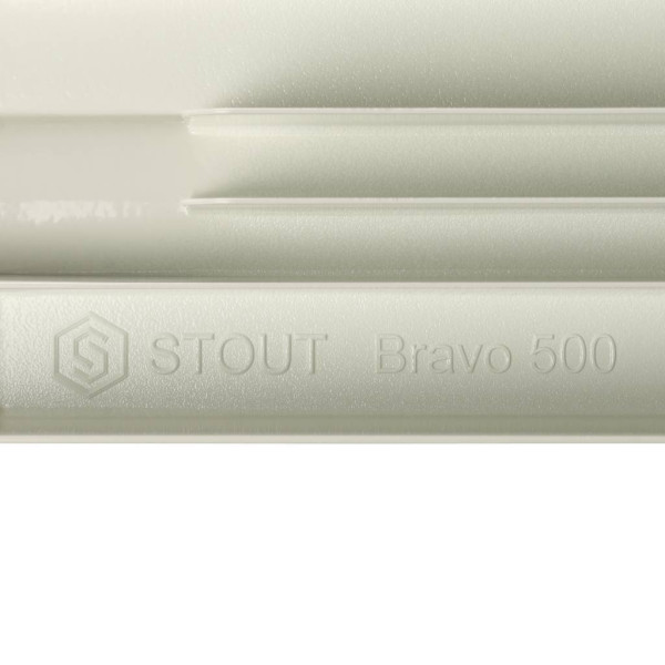 Радиатор алюминиевый Stout Bravo 500 10 секций (SRA-0110-050010)