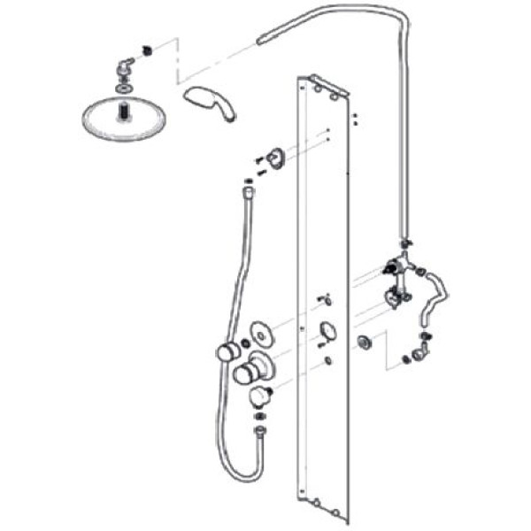Душевая кабина Triton Лайт Б 90х90 стекло градиент ДН4