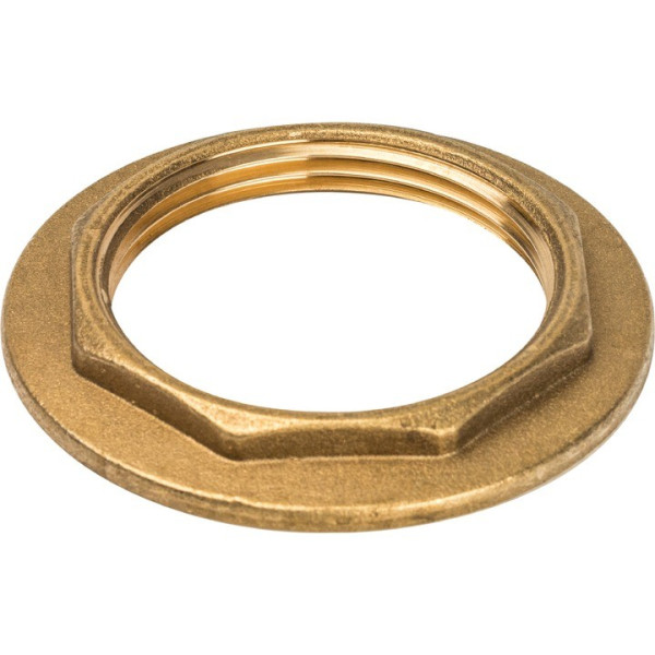 Контргайка с упором 1 1/2" Stout (латунь) SFT-0023-000112 Контргайка с упором 1 1/2" Stout (латунь) SFT-0023-000112