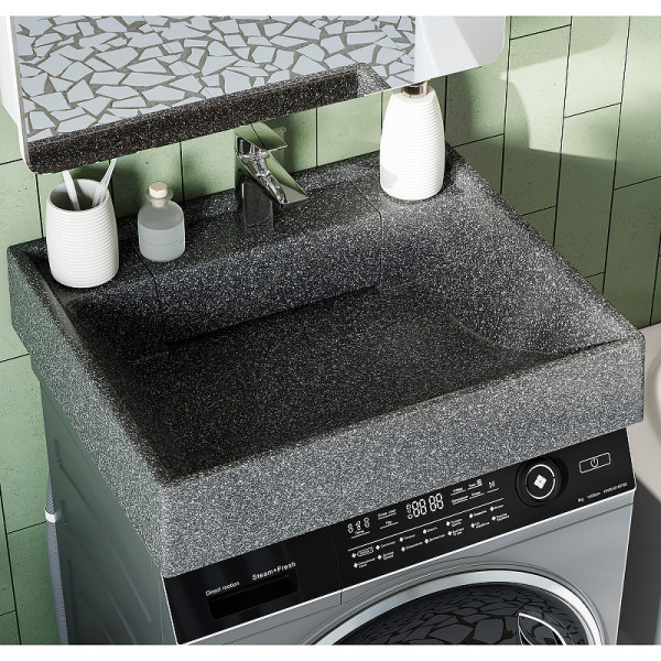 Раковина накладаная Aquaton Рейн 60 графит (1A72103KRW210)