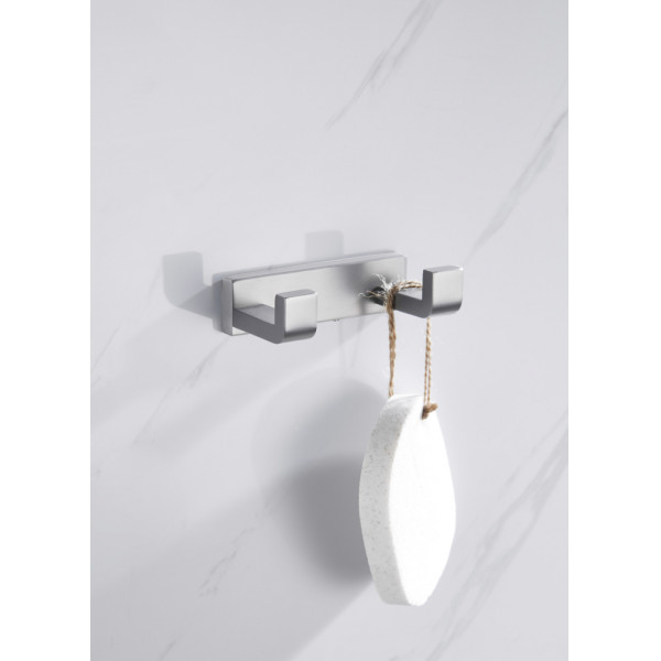 Крючок двойной Abber Westen сатин (AA1750SP)