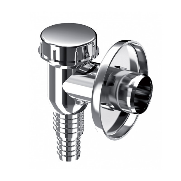 Сифон для стиральной машины хром Unicorn К100Н