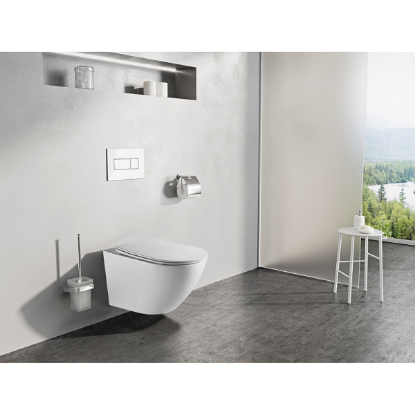 Унитаз подвесной Grado безободковый с сидением микролифт 490x370x360 (AZ-0046-UQ3) Унитаз подвесной Grado безободковый с сидением микролифт 490x370x360 (AZ-0046-UQ3)