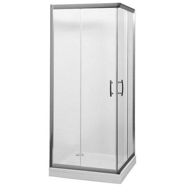 Душевой уголок Aquanet Alfa Cube 90х90х210 стекло прозрачное (00168416)
