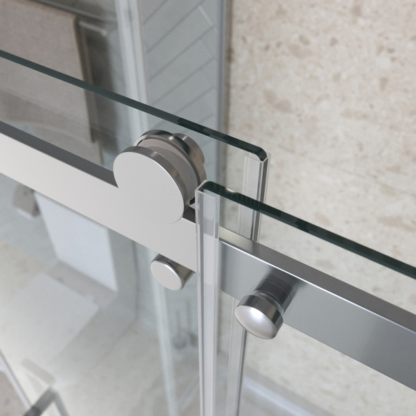 Душевой уголок BelBagno Marino 120x90x195 стекло прозрачное, профиль хром глянцевый (MARINO-2-AH-2-120/90-C-CR)