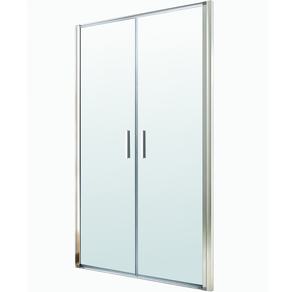 Душевая дверь Berges Legos LS-3 100x195 стекло прозрачное, профиль хром (62026)