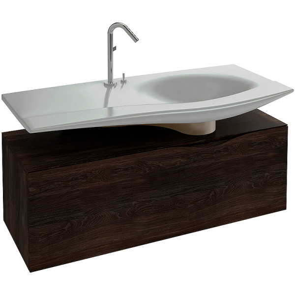 Тумба подвесная Jacob Delafon Stillness 121,1 дуб темный (EB2000-P7)