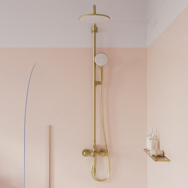 Душевая система Iddis Aiger Золотой (AIGMG3Fi06)