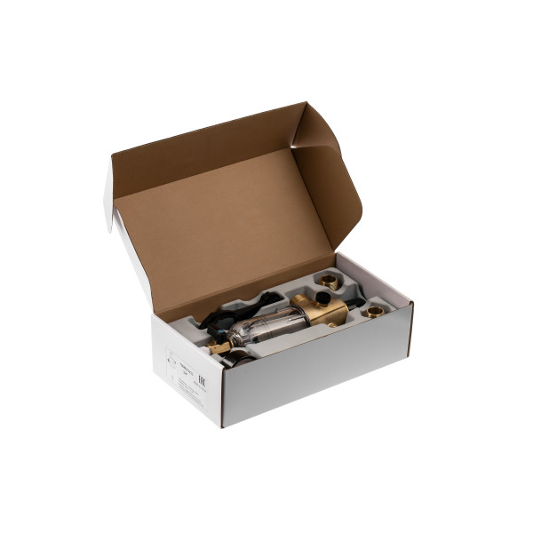 Фильтр самоочищающийся с редуктором Гейзер-Бастион 7508075233 3/4" (прозрачный корпус, со сгонами) (32680) Фильтр самоочищающийся с редуктором Гейзер-Бастион 7508075233 3/4" (прозрачный корпус, со сгонами) (32680)