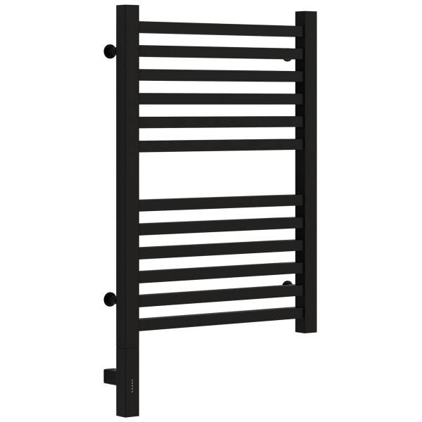 Полотенцесушитель электрический Сунержа Модус 3.0 600x400 провод слева матовый чёрный (31-5700-6040)