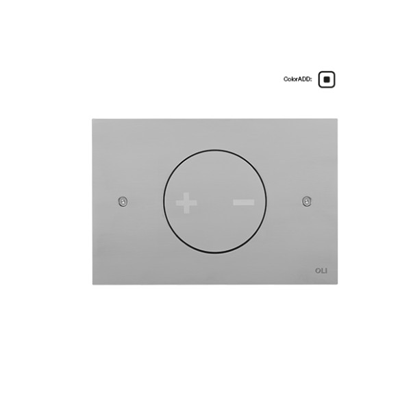 Клавиша смывная Oli INO-X 02 хром матовый (661002) Клавиша смывная Oli INO-X 02 хром матовый (661002)