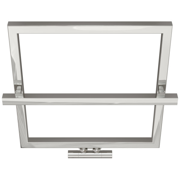 Полотенцесушитель водяной Сунержа Штиль EU50+ 530х530 хром EU50 (00-0256-5353)